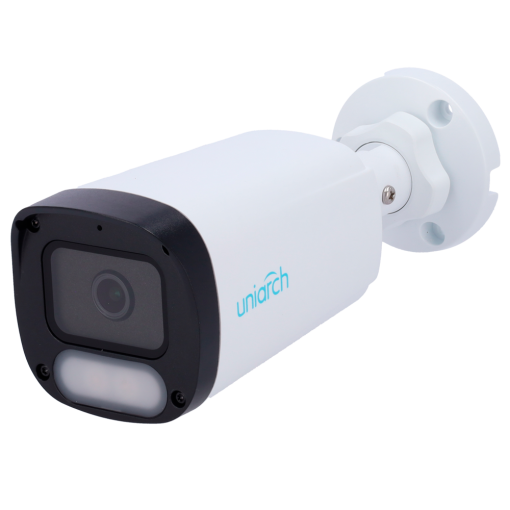 Uniarch UV-IPC-B242-ADF28K-WP Cámara IP Bullet | Uniarch - 2 MP | Lente 2.8 mm | microSD 512 GB - Luz blanca 30 m | WDR 120