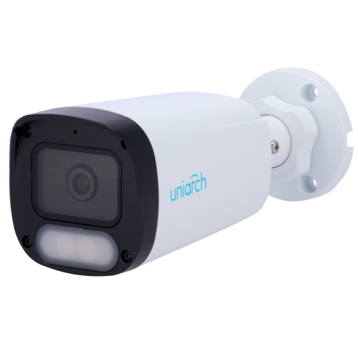 Uniarch UV-IPC-B244-ADF28K-WP Cámara IP Bullet | Uniarch - 4 MP | Lente 2.8 mm | microSD 512 GB - Luz blanca 30 m | WDR 120