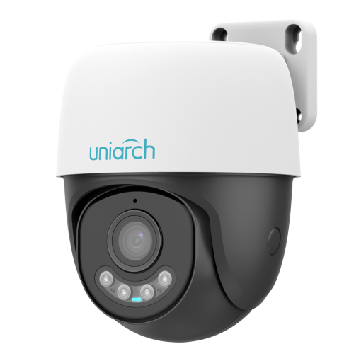 Uniarch UV-IPC-P224-AF40C Cámara PT IP Uniview - Uniarch - 4 MP | Lente 4 mm - IR 30 m | Luz blanca 30 m - UMD |