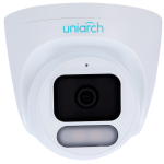Uniarch UV-IPC-T244-ADF28K-WP Cámara IP Turret | Uniarch - 4 MP | Lente 2.8 mm | microSD 512 GB - Luz blanca 30 m | WDR 120