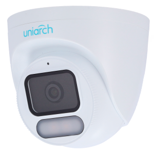 Uniarch UV-IPC-T244-ADF40K-WP Cámara IP Turret | Uniarch - 4 MP | Lente 4 mm | microSD 512 GB - Luz blanca 30 m | WDR 120 dB