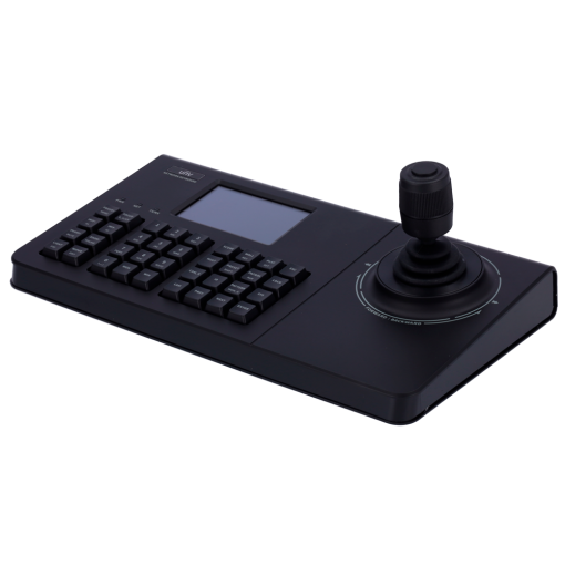 Uniview UV-KB-1100-E Teclado IP Uniview - Doble interfaz: directo o red - Pantalla LCD 4" - Interfaz