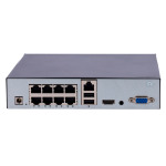 Uniarch UV-KIT118-B42POE Kit de Videovigilancia Uniarch - NVR 8CH PoE - 4 Cámaras bullet IP67 - 2 MP | 2.8 mm | IR 30 m