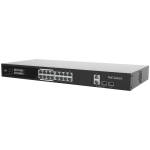 Uniview UV-NSW3000-17GT1GP1GC-POE-IN Uniview Switch Cloud Managed PoE Full Gigabit - 16 Puertos PoE GE + 3 Enlaces de Uplink GE -