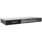 Uniview UV-NSW3000-25GT1GP1GC-LPOE-IN Uniview Switch Cloud Managed PoE Full Gigabit - 24 Puertos PoE GE + 3 Enlaces de Uplink GE -
