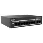 Uniview UV-NSW3000-8T2GT-POE-IN Uniview Switch Cloud Managed PoE L2 - 8 Puertos PoE 10/100M + 2 Uplinks Gigabit - Potencia de