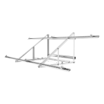 Uniview UV-SLR-B2560P400-H-IN Uniview - Sistema de alimentación autónoma para CCTV - 2x Panel Solar 200W (400W en total) -