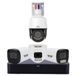 Uniview UV-STARTERKIT-01 Kit de Videovigilancia Uniview - NVR 8CH PoE | AcuSearch | SIP | UMD - Bullet 4 MP Wise-ISP |