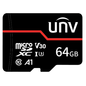 Uniview UV-TF-64G-MT Tarjeta microSD Uniview - Capacidad 64 GB - Clase 10 | Velocidad R/W: 95/70 MB/s - Ciclos E/P:
