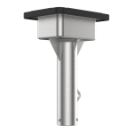 Uniview UV-TR-CE45-S-IN Soporte techo - Altura 311.5 mm | Base 154 x 206 mm - Apto para uso en exterior - Color gris -