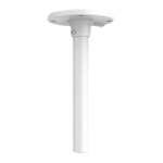 Uniview UV-TR-CM24-IN Soporte de techo - Para domos motorizadas - Apto para uso en exterior - Color blanco | 223 mm