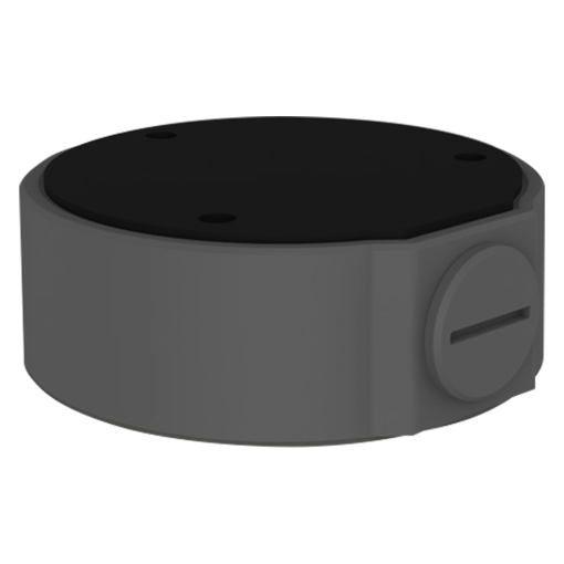Uniview UV-TR-JB03-G-IN-BLACK Caja de conexiones - Para cámaras domo - Apto para uso exterior - Instalación en techo o pared