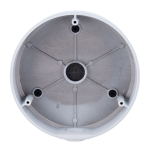 Uniview UV-TR-JB04-E-IN Caja de conexiones - Para cámaras domo - Instalación en pared - Color blanco | 160 mm