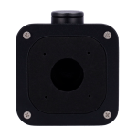 Uniview UV-TR-JB05-A-IN-BLACK Caja de conexiones - Para cámaras bullet - Apto para uso exterior - Instalación en techo o