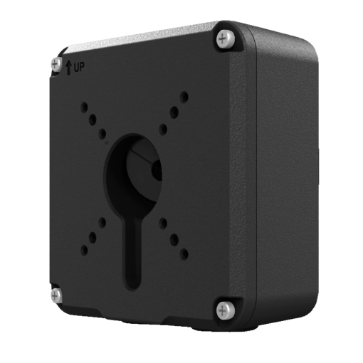 Uniview UV-TR-JB07-D-IN-BLACK Caja de conexiones - Para cámaras bullet - Apto para uso exterior - Instalación en techo o