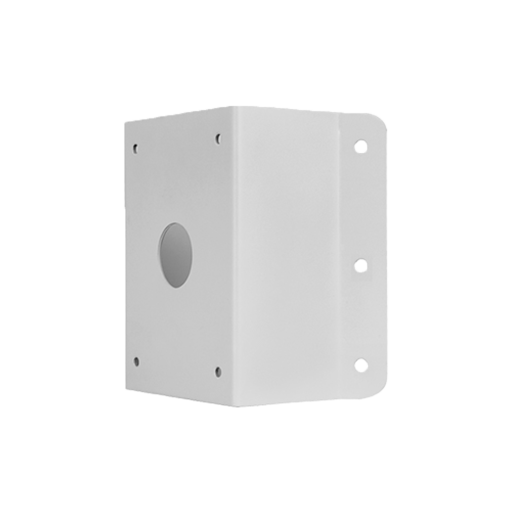 Uniview UV-TR-UC08-B-IN Soporte de esquina - Para cámaras motorizadas UNIVIEW - Apto para uso en exterior - Pasador de