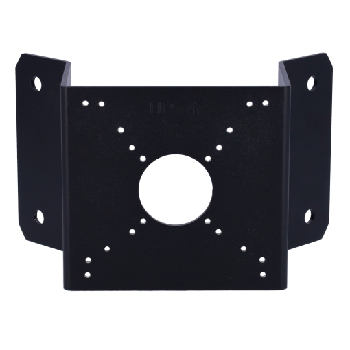 Uniview UV-TR-UC08-C-BLACK Soporte de esquina - Para cámaras Bullet y domo - Apto para uso en exterior - Color negro -