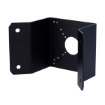 Uniview UV-TR-UC08-C-BLACK Soporte de esquina - Para cámaras Bullet y domo - Apto para uso en exterior - Color negro -
