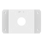 Uniview UV-TR-UC08-C-V2 Soporte de esquina - Para cámaras Bullet y domo - Apto para uso en exterior - Color blanco -