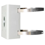 Uniview UV-TR-UP06-IN Soporte para mástiles - Para cámaras domo - Apto para uso exterior - Rango diámetro 67~127 mm