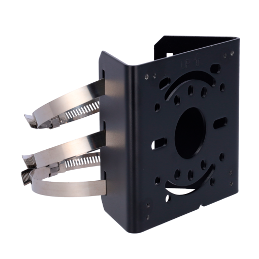 Uniview UV-TR-UP06-IN-BLACK Soporte para mástiles - Para cámaras domo - Apto para uso exterior - Rango diámetro 67~127 mm