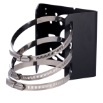 Uniview UV-TR-UP06-IN-BLACK Soporte para mástiles - Para cámaras domo - Apto para uso exterior - Rango diámetro 67~127 mm
