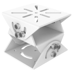 Uniview UV-TR-UV06-A-IN Soporte de poste - Apto para uso exterior/ interior - Color blanco - 115 x 103 x 100 mm