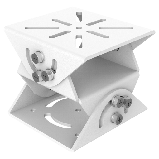 Uniview UV-TR-UV06-A-IN Soporte de poste - Apto para uso exterior/ interior - Color blanco - 115 x 103 x 100 mm