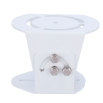 Uniview UV-TR-UV06-C-IN Soporte de poste - Para cámaras 2D - Apto para uso exterior/ interior - Color blanco - 117 x
