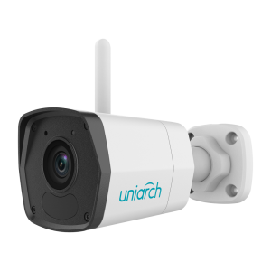 Uniarch UV-UHO-B1R-M2F3-A Cámara IP Bullet WiFi Uniarch - 2 MP | Lente 2.8 mm | microSD 512 GB - IR 30 m | DWDR - Ultra