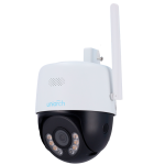 Uniarch UV-UHO-P1H-M3F4D Cámara IP PTl WiFi Uniarch - 3 MP | Lente 4.0 mm | microSD 512 GB - IR 30 m | Luz blanca 10 m