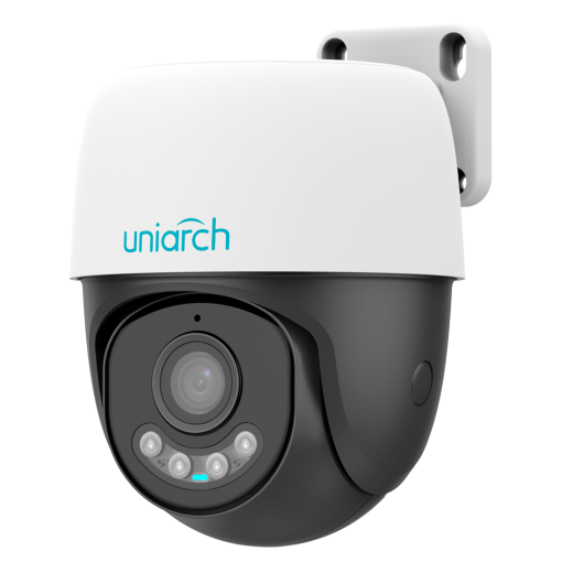 Uniarch UV-UHO-P2A-M3F4D Cámara Domo Uniarch IP - 3 MP | Lente 4 mm | microSD 512 GB - Auto Tracking - IR 30 m | Luz