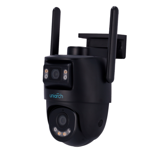 Uniarch UV-UHO-P2S-M33F34-BLACK Cámara IP WiFi Uniarch Panda serie P - Resolución hasta 3Mpx, alta calidad de imagen - Doble