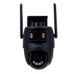 Uniarch UV-UHO-P2S-M33F34-BLACK Cámara IP WiFi Uniarch Panda serie P - Resolución hasta 3Mpx, alta calidad de imagen - Doble