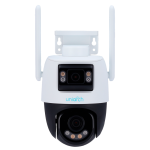 Uniarch UV-UHO-P2S-M55F34 Cámara IP WiFi Uniarch | 5MP - Doble lente 2.8 mm panorámica y 4 mm PTZ - IR 30m | Luz blanca