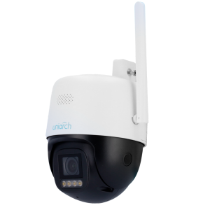 Uniarch UV-UHO-P3C-M5F4 Cámara IP PT WiFi | Uniarch - 5 MP | Lente 4 mm | microSD 512 GB - Luz blanca 30 m - Color