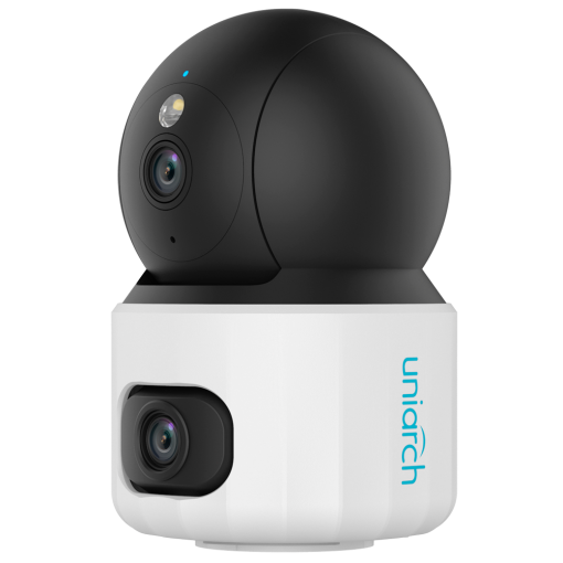 Uniarch UV-UHO-S3S-M55F36D Cámara IP Uniarch Doble lente - 5 MP | Lente 2.8 mm | IR 10 m - 5 MP | Lente 6 mm | Luz blanca