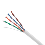 Uniview UV-UTP5E-300-BC24AWG-DCA-B-W Uniview cable UTP categoría 5E, - Conductor OFC,100% cobre - Diámetro 24 AWG-0,49mm -