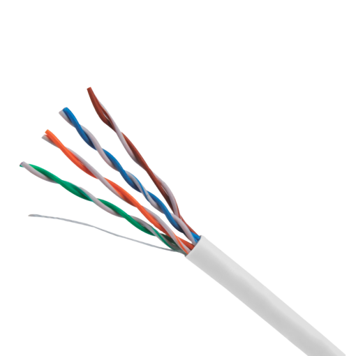 Uniview UV-UTP5E-300-BC24AWG-DCA-B-W Uniview cable UTP categoría 5E, - Conductor OFC,100% cobre - Diámetro 24 AWG-0,49mm -