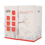 Uniview UV-UTP5E-300-BC24AWG-DCA-B-W Uniview cable UTP categoría 5E, - Conductor OFC,100% cobre - Diámetro 24 AWG-0,49mm -