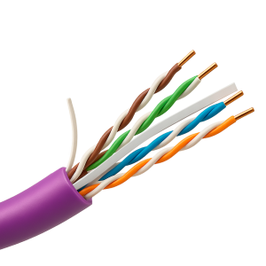 Uniview UV-UTP6-300-BC24AWG-B2CA-R-V Uniview Cable UTP categoría 6 - Conductor OFC,100% cobre - Diámetro 24 AWG-0,53mm -
