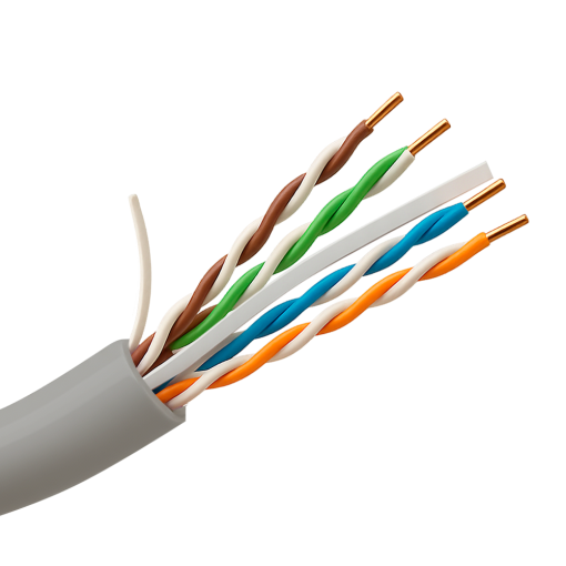 Uniview UV-UTP6-300-BC24AWG-DCA-B-W Uniview cable UTP categoría 6 - Conductor OFC,100% cobre - Diámetro 24 AWG-0,50mm -