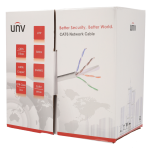 Uniview UV-UTP6-300-BC24AWG-DCA-B-W Uniview cable UTP categoría 6 - Conductor OFC,100% cobre - Diámetro 24 AWG-0,50mm -