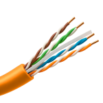 Uniview UV-UTP6-305-BC-LSZH-Dca-OR Cable UTP rígido libre de halógenos - Categoría 6 - Cumple con 90m Fluke test - Conductor OFC