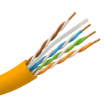 Uniview UV-UTP6-305-LSZH-Dca-OR Cable UTP uniview libre de halógenos - Categoría 6 - Cumple con 90m Fluke test - Rollo de 305