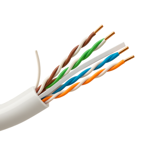 Uniview UV-UTP6A-300-BC23AWG-DCA-R-W Uniview cable UTP Categoría 6A - Conductor OFC,100% cobre - Diámetro 23 AWG-0,55mm -