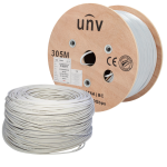 Uniview UV-UTP6A-300-BC23AWG-DCA-R-W Uniview cable UTP Categoría 6A - Conductor OFC,100% cobre - Diámetro 23 AWG-0,55mm -