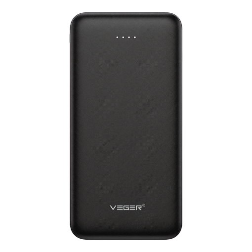 Veger VG-W1065 Veger Power Bank Capacidad 10000mAhEntradas Micro USB-C y 2x USB-ASalidas Micro USB-C y 2x