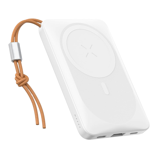 Veger VG-W1151-W VEGER Power bank magnética inalámbricaCapacidad 10000mAhEntradas USB-C, Lightning Salidas