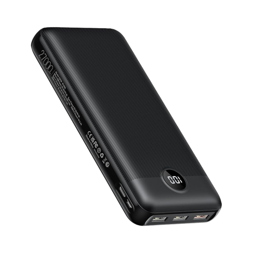 Veger VG-W2081 VEGER Power Bank con pantalla LCDCapacidad 20000mAhEntradas 2x USB-CSalidas 2x USB-C y 1x